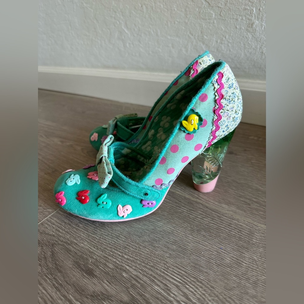 Irregular Choice I'm Bossy Bunny Heels Size 39 or women’s US 8 or 8.5 RARE shoes
